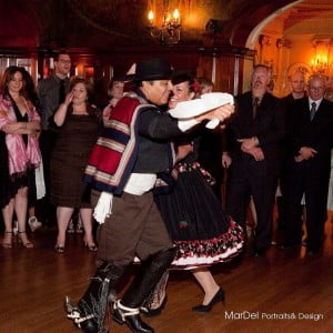 Fiestas Patrias Dancing Cueca
